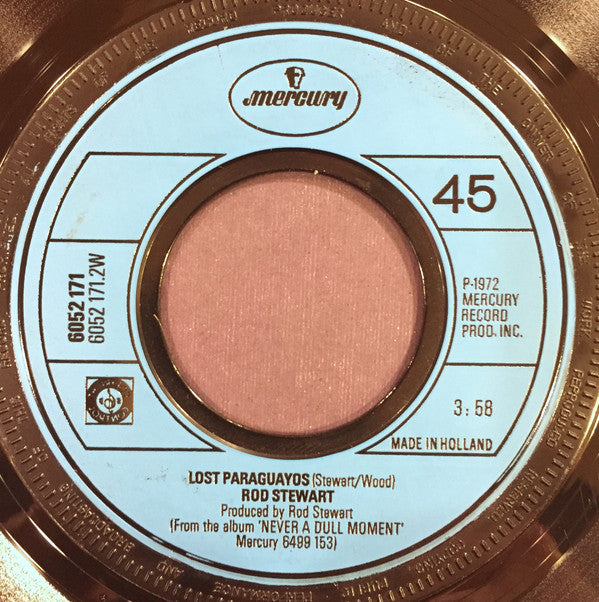 Rod Stewart : You Wear It Well (7", Single, Inj)
