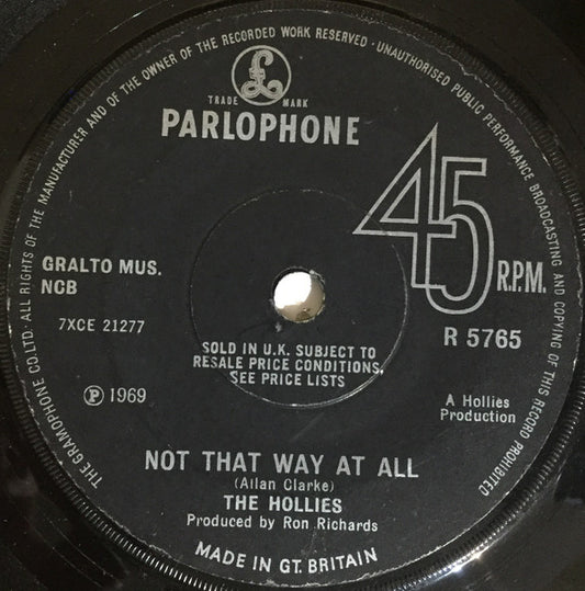 The Hollies : Sorry Suzanne (7", Single)