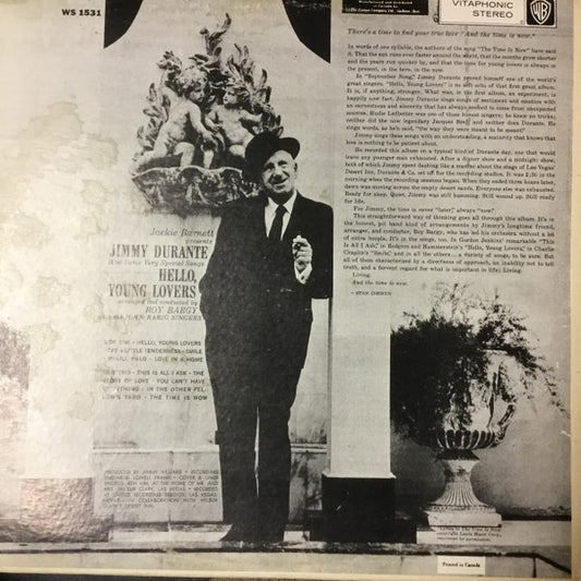 Jimmy Durante : Hello Young Lovers (LP, Album)