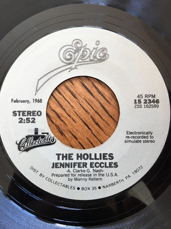 The Hollies : Jennifer Eccles / The Air That I Breathe (7", RE, Styrene)