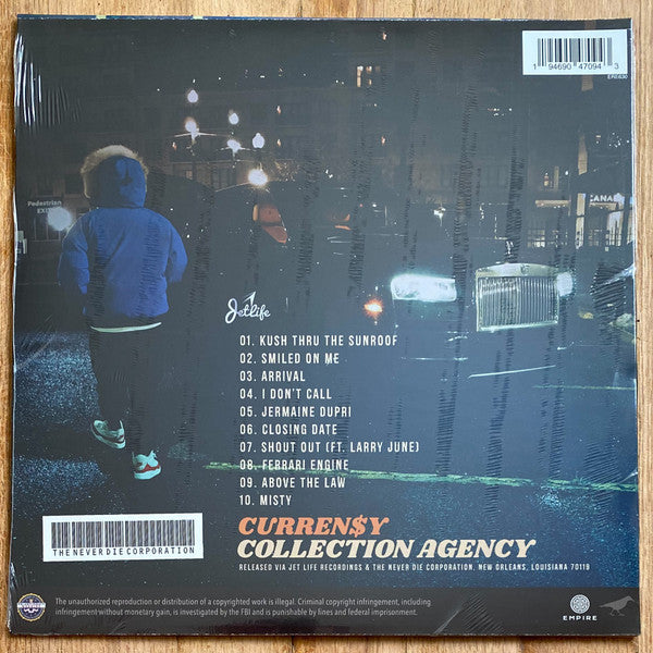 Curren$y : Collection Agency (LP, Album, Ltd, Blu)