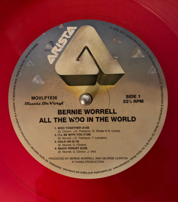 Bernie Worrell : All The Woo In The World (LP, Album, Ltd, RE, Red)