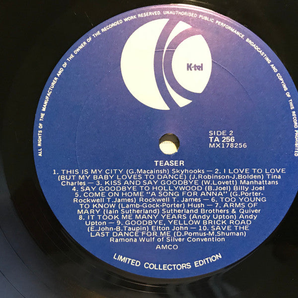 Various : Teaser (LP, Comp)