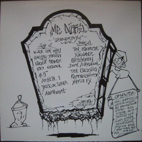 Mr. Dibbs : Unearthed Vol.1 (12")