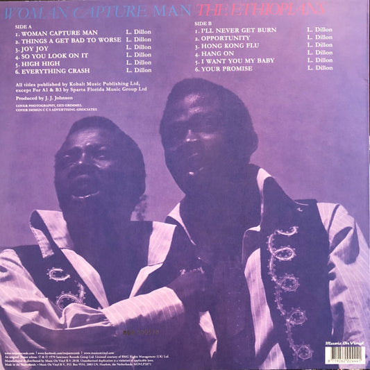 The Ethiopians : Woman Capture Man (LP, Album, Ltd, Num, RE, RM, 180)