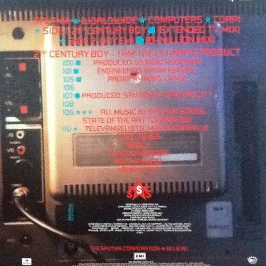 Sigue Sigue Sputnik : 21st Century Boy (12")