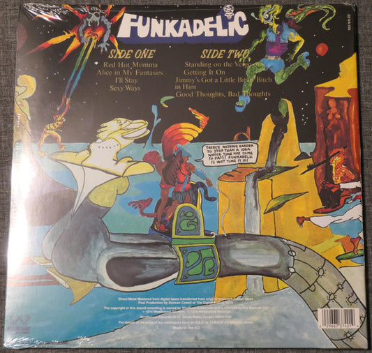 Funkadelic : Standing On The Verge Of Getting It On (LP, Album, RE)