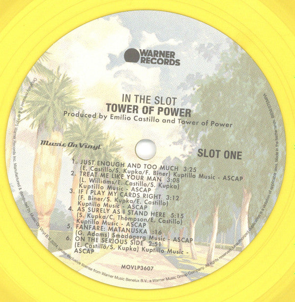 Tower Of Power : In The Slot (LP, Album, Ltd, Num, RE, Yel)
