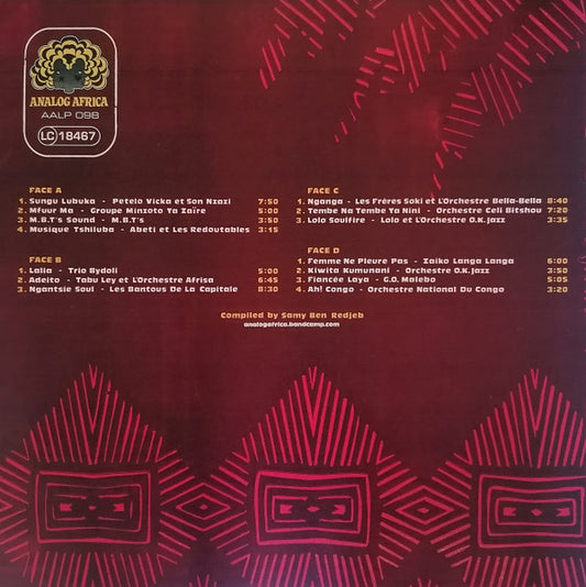 Various : Congo Funk! Sound Madness From The Shores Of The Mighty Congo River (Kinshasa/Brazzaville 1969-1982) (2xLP, Comp)