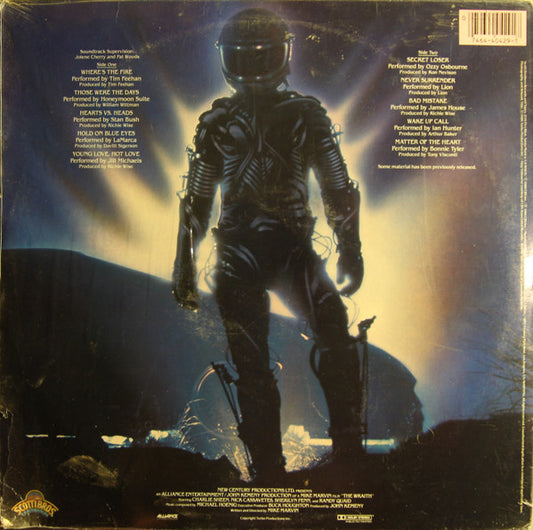 Various : The Wraith - Original Motion Picture Soundtrack (LP, Comp)