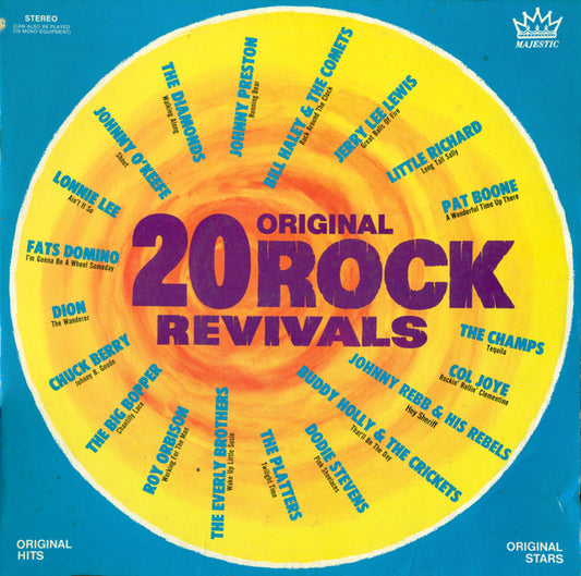 Various : 20 Original Rock Revivals (LP, Comp, Ltd)