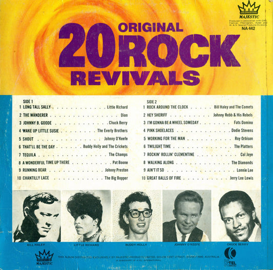 Various : 20 Original Rock Revivals (LP, Comp, Ltd)