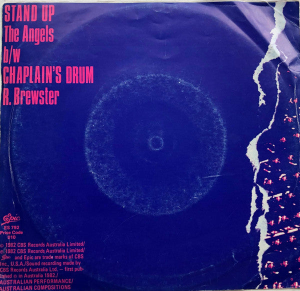 The Angels : Stand Up (7", Single)