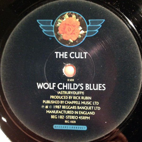 The Cult : Love Removal Machine (7", Single)