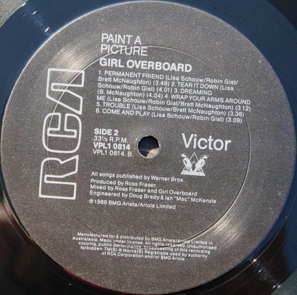 Girl Overboard : Paint A Picture (LP, Album, Gat)