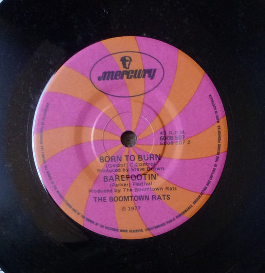 The Boomtown Rats : Lookin' After No. 1 (7", Single)