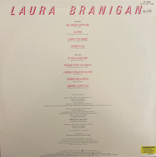 Laura Branigan : Branigan (LP, Album)