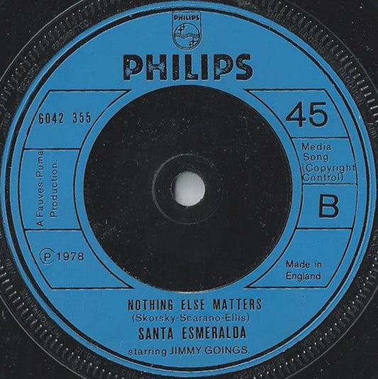 Santa Esmeralda Starring Jimmy Goings : The House Of The Rising Sun + Quasimodo Suite (7")