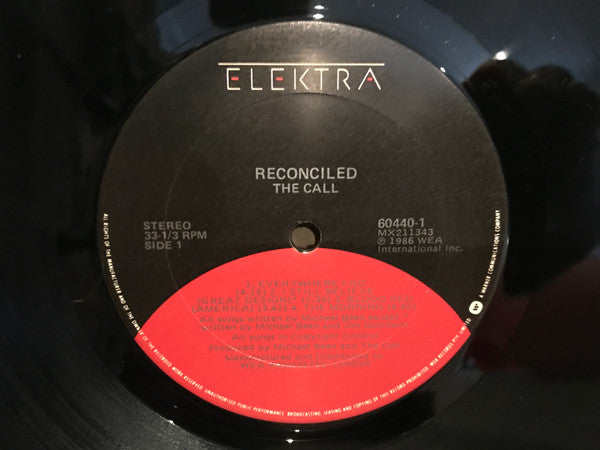 The Call : Reconciled (LP, Album)