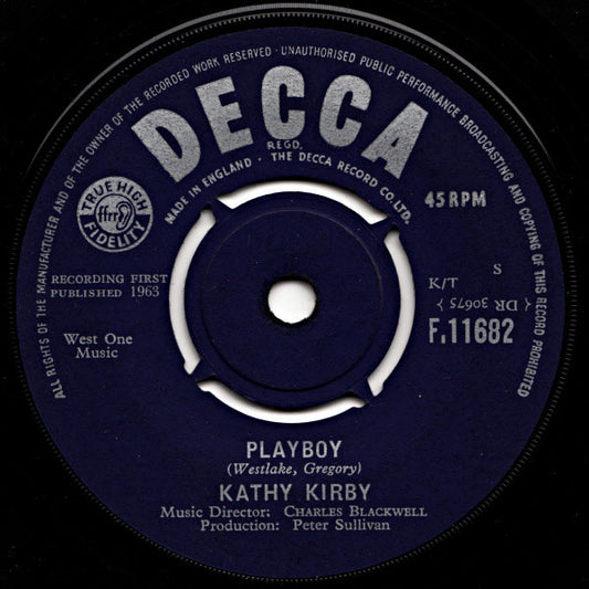 Kathy Kirby : Dance On (7", Single)