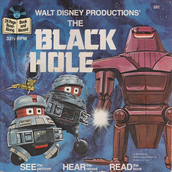 Unknown Artist : The Black Hole (7", Styrene)