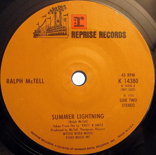Ralph McTell : Streets Of London (7", Single, Sol)