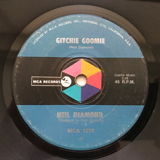 Neil Diamond : Song Sung Blue  (7", Single)