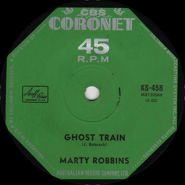 Marty Robbins : Jimmy Martinez (7", Single)