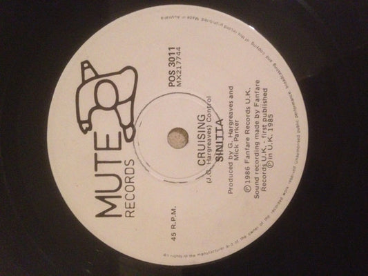 Sinitta : So Macho! (7", Single)