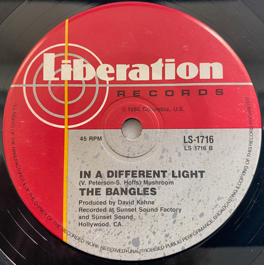 The Bangles* : Manic Monday (7", Single)