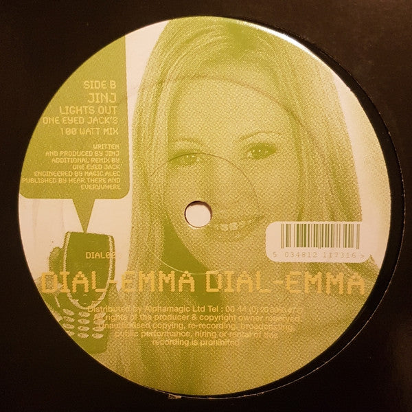 Jinj : Lights Out (12", Promo)