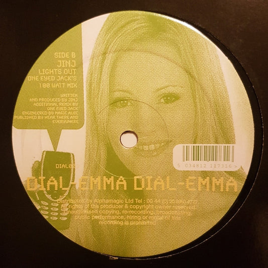 Jinj : Lights Out (12", Promo)