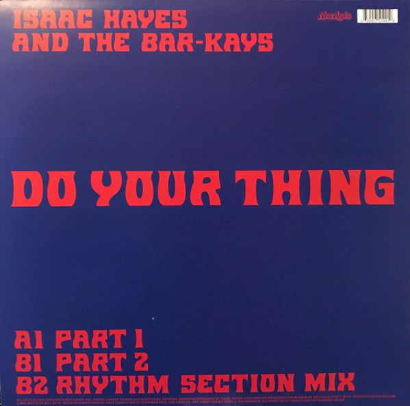 Isaac Hayes And The Bar-Kays* : Do Your Thing (12", RSD, Ltd)
