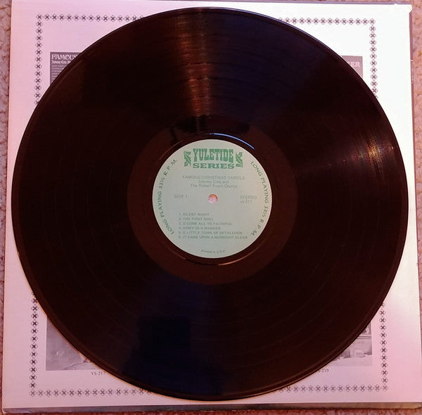 Johnny Cole And The Robert Evans Chorus : Famous Christmas Carols (LP, Album)
