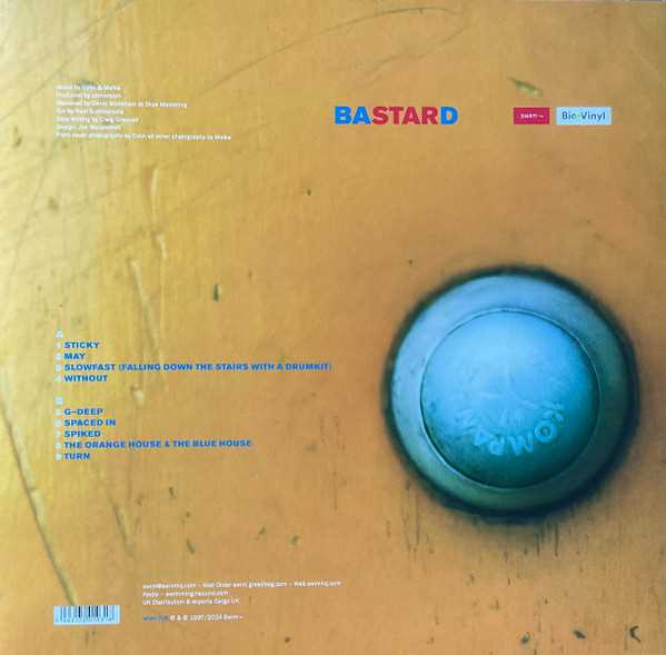 Colin Newman - Bastard (LP, Album, Bio) Mint (M) / Mint (M)