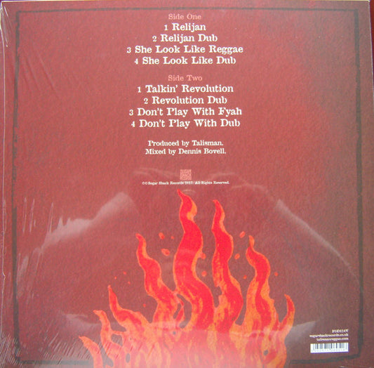 Talisman (3) : Don't Play With Fyah (LP, Ltd, Cle)