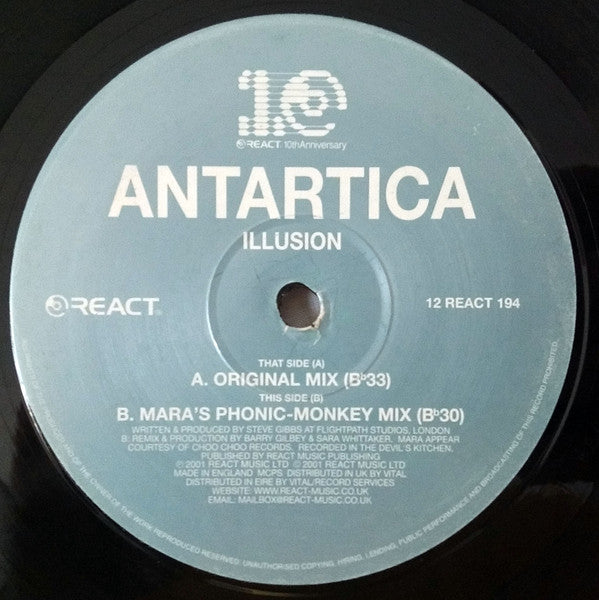 Antartica : Illusion (12")