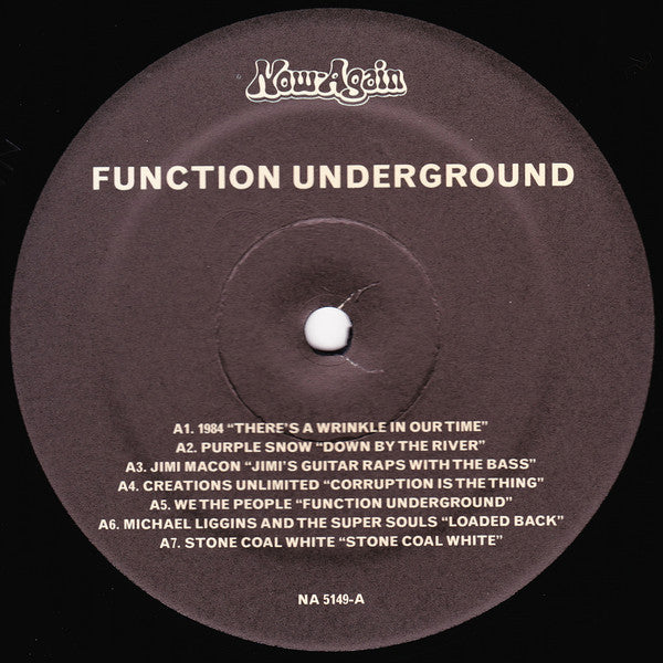 Various : Function Underground: The Black And Brown American Rock Sound 1969-1974 (LP, RSD, Comp, Ltd)