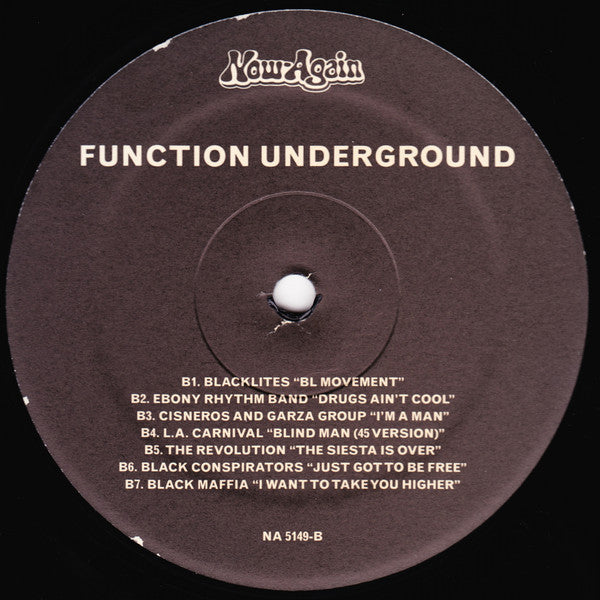 Various : Function Underground: The Black And Brown American Rock Sound 1969-1974 (LP, RSD, Comp, Ltd)