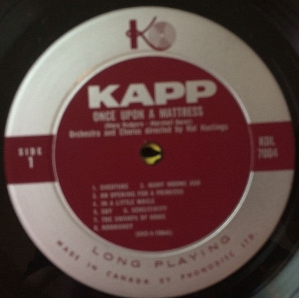 Various : Once Upon A Mattress (LP, Mono)