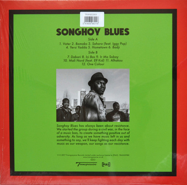 Songhoy Blues : Résistance (LP, Album, Ltd, Yel)