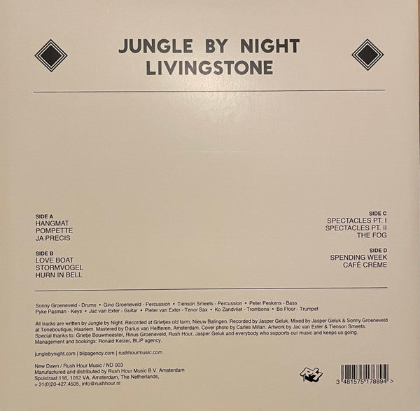 Jungle By Night : Livingstone (2xLP, Album, Gat)