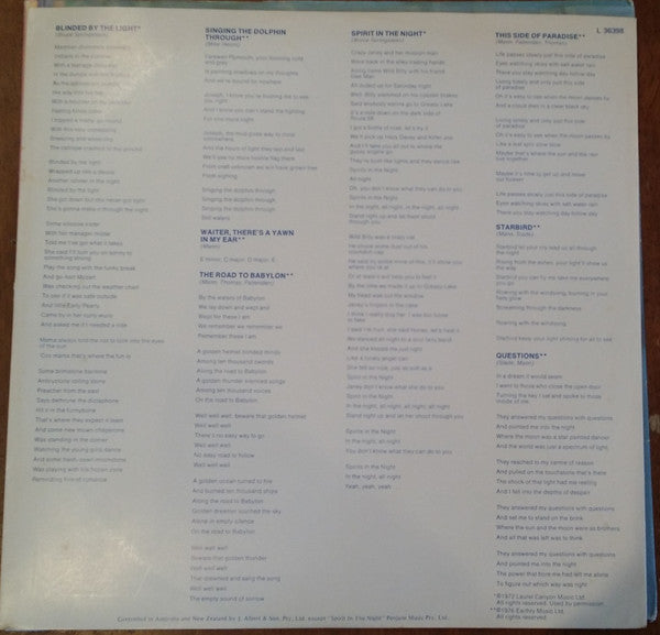 Manfred Mann's Earth Band : The Roaring Silence (LP, Album, RE)