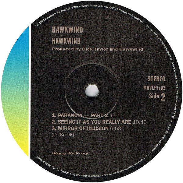 Hawkwind : Hawkwind (LP, Album, RE)