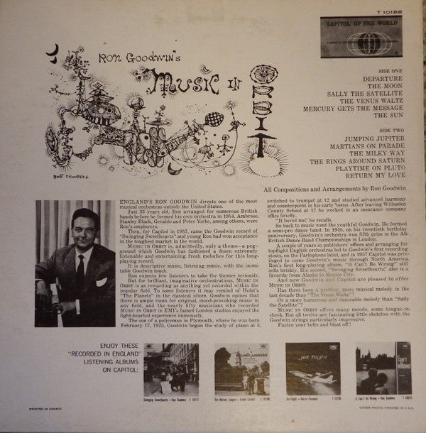 Ron Goodwin : Music In Orbit (LP, Album)