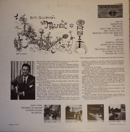 Ron Goodwin : Music In Orbit (LP, Album)