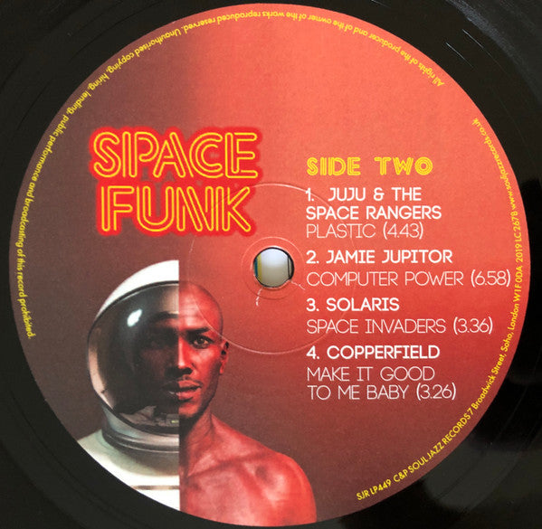 Various : Space Funk (Afro Futurist Electro Funk In Space 1976-84) (2xLP, Comp)