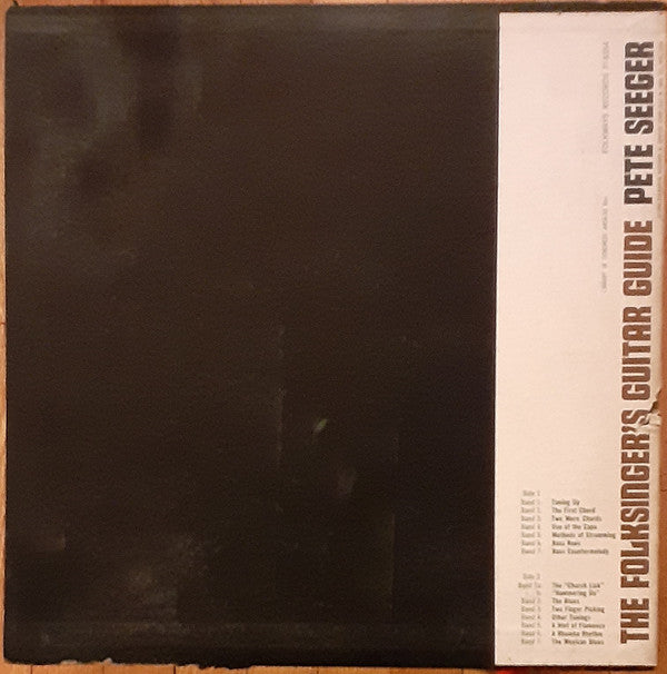 Pete Seeger : The Folksinger's Guitar Guide: An Instruction Record By Pete Seeger (LP, Album, Mono, RE)