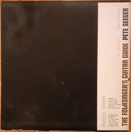 Pete Seeger : The Folksinger's Guitar Guide: An Instruction Record By Pete Seeger (LP, Album, Mono, RE)