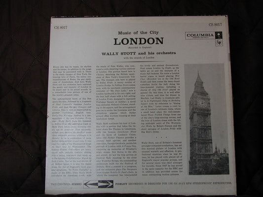 Wally Stott & His Orchestra : Music Of The City Of London (LP)